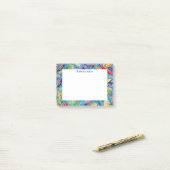 Tropische Vissen Aquarel Persoonlijk Post-it® Notes (Op bureau)