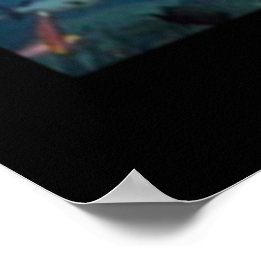 Tropische vissen Aquatisch leven Poster (Hoek)