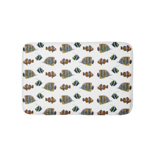 Tropische Vissen Bad Frenzy Badmat (kies kleur)
