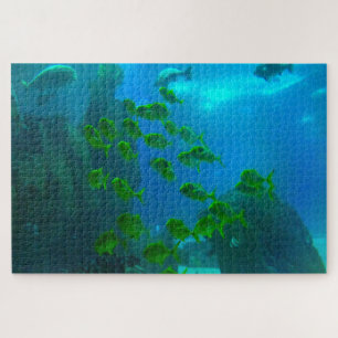 Tropische Vissen in een Aquarium. Legpuzzel