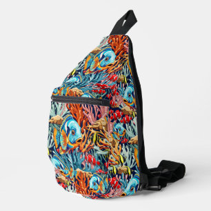 Tropische Vissen Kleurrijke Zomer Vibes Sling Bag
