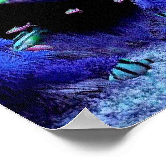 Tropische vissen poster (Hoek)