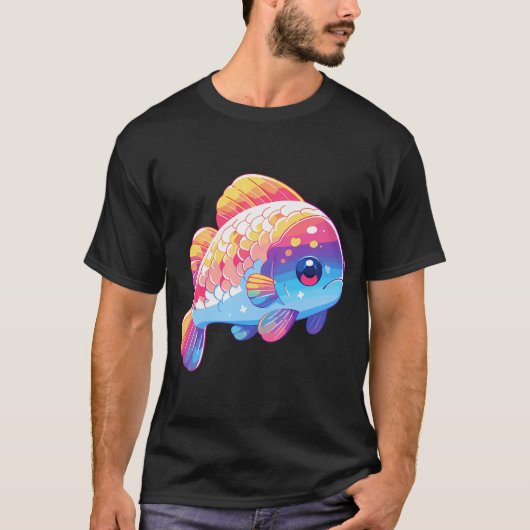 tropische vissen t-shirt (Voorkant)