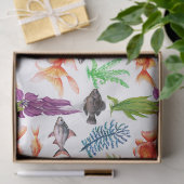 Tropische Vissen Tissuepapier (Geschenk)