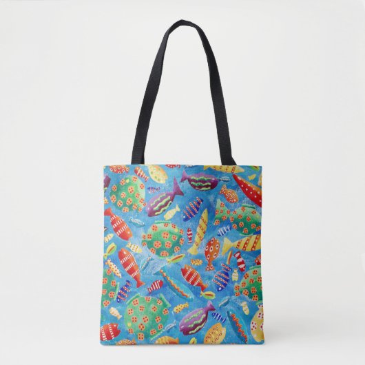 Tropische Vissen Tote Bag (Voorkant)