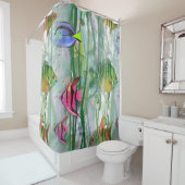 Tropische visserij douchegordijn (In situ)