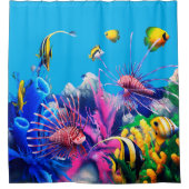 Tropische visserij douchegordijn (Voorkant)