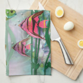 tropische vissoorten MoJo Kitchen Towel Theedoek (Quarter Fold)