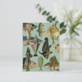 Tropische visvisserij Exotisch Gevist Briefkaart (Staand voorkant)