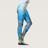 Tropische viszwemmen zeebed leggings (Rechts)