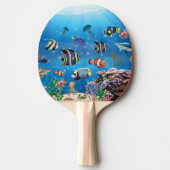 Tropische viszwemmen zeebed tafeltennisbatje (Voorkant)