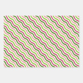 Tropische vlamingos en bloemen inpakpapier vel (Voorkant 3)