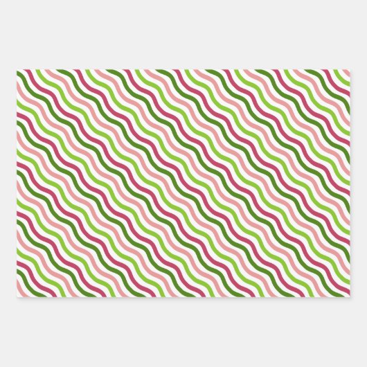 Tropische vlamingos en bloemen inpakpapier vel (Voorkant 3)