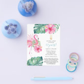 Tropische vliegers flyer (Enkel)