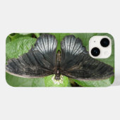 tropische vlinder en bloemen Case-Mate iPhone case (Achterkant (horizontaal))