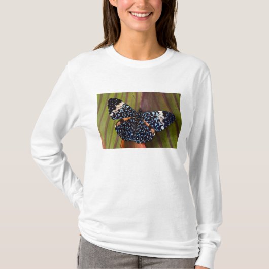 Tropische vlinder t-shirt (Voorkant)