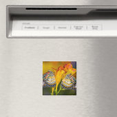 Tropische Vlinder Tweelingen Magneet (Insitu (Vaatwasser))