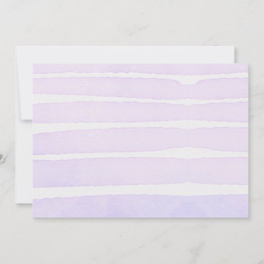 Tropische vlinderdag uitnodiging met foto (Achterkant)