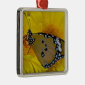 Tropische Vlinders Metalen Ornament (Rechts)