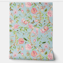 Tropische  Vlinders Tuin Chinoiserie Behang