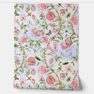 Tropische  Vlinders Tuin Chinoiserie Behang