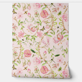 Tropische  Vlinders Tuin Chinoiserie Behang