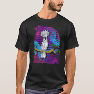 Tropische Vogel 90s Vaporwave Retro Animal Parrot T-shirt