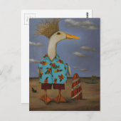 Tropische vogel? briefkaart (Voorkant / Achterkant)