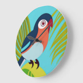 Tropische vogel grote klok (Hoek)