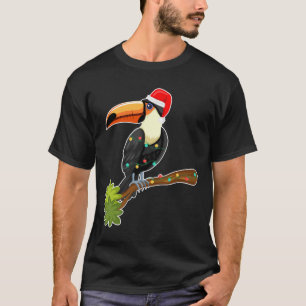 Tropische Vogel Hawaiiaanse Zomer Toekan Kerstmis T-shirt