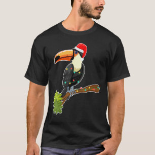 Tropische vogel Hawaiian Summer Toucan Kerstmis T-shirt
