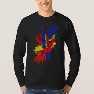 Tropische vogel jungle dier vogelspotten Ara Pa T-shirt