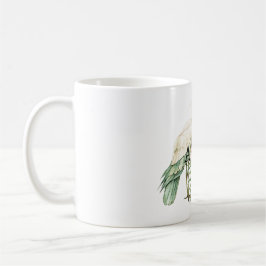 Tropische Vogel Roze Orchidee Bloemen Aloha Koffiemok