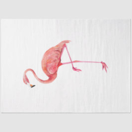 Tropische Vogel Serie : Flamingo Tissuepapier