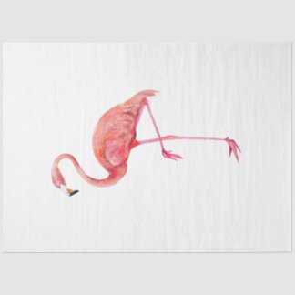 Tropische Vogel Serie : Flamingo Tissuepapier