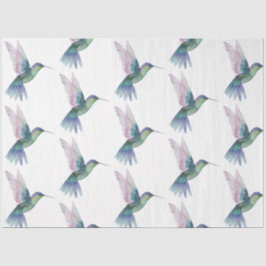 Tropische Vogel Serie : Kolibrie Ontwerp 2 Tissuepapier