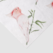 Tropische Vogel Serie : Major Mitchells Ontwerp 2 Tissuepapier (Detail)