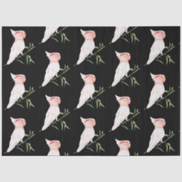 Tropische Vogel Serie : Major Mitchells Ontwerp 3 Tissuepapier