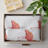 Tropische Vogel Serie : Rode Ibis Ontwerp 2 Tissuepapier (Geschenk)