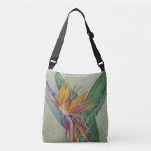 Tropische vogel van de Paradise Crossbody Canvas t