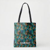Tropische vogel van de Paradise Flowers Tote Bag (Voorkant)