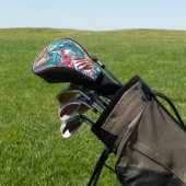 Tropische vogel van het paradijs golfheadcover (Insitu)