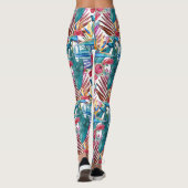 Tropische vogel van het paradijs leggings (Achterkant)