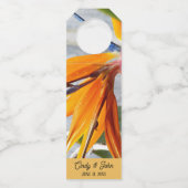 Tropische vogel van het paradijselijk huwelijk flessenhanger (Voorkant)