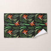 Tropische vogel van het Paradise-Plant en vetten o Bad Handdoek (Handdoek)