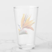 Tropische vogel van het Plant van het Paradijs Glas (Achterkant)