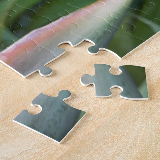 Tropische vogel van het Plant van het Paradijs Legpuzzel (Zijkant)