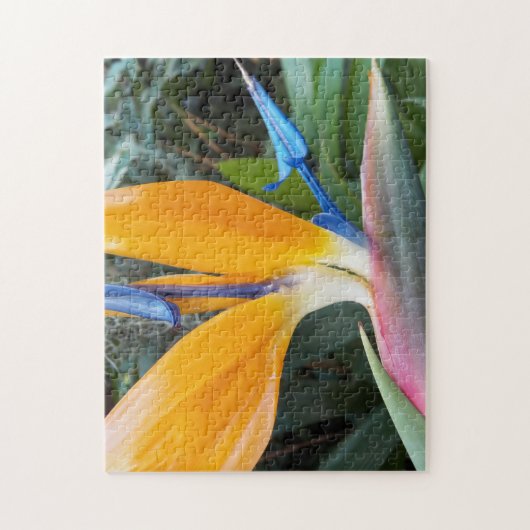 Tropische vogel van het Plant van het Paradijs Legpuzzel (Verticaal)