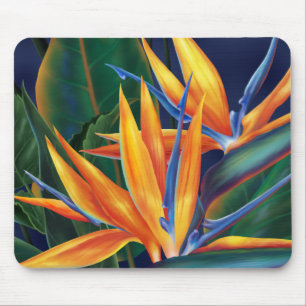 Tropische vogel van Paradise Mousepad Muismat