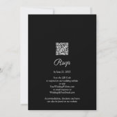 Tropische vogel van Paradise Wedding Invitations (Achterkant)